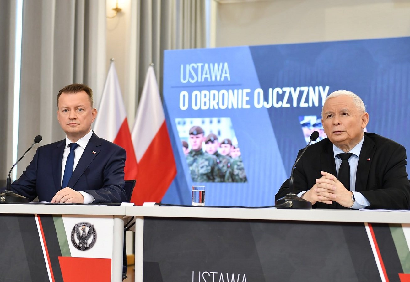 Jarosław Kaczyński, Mariusz Błaszczak.