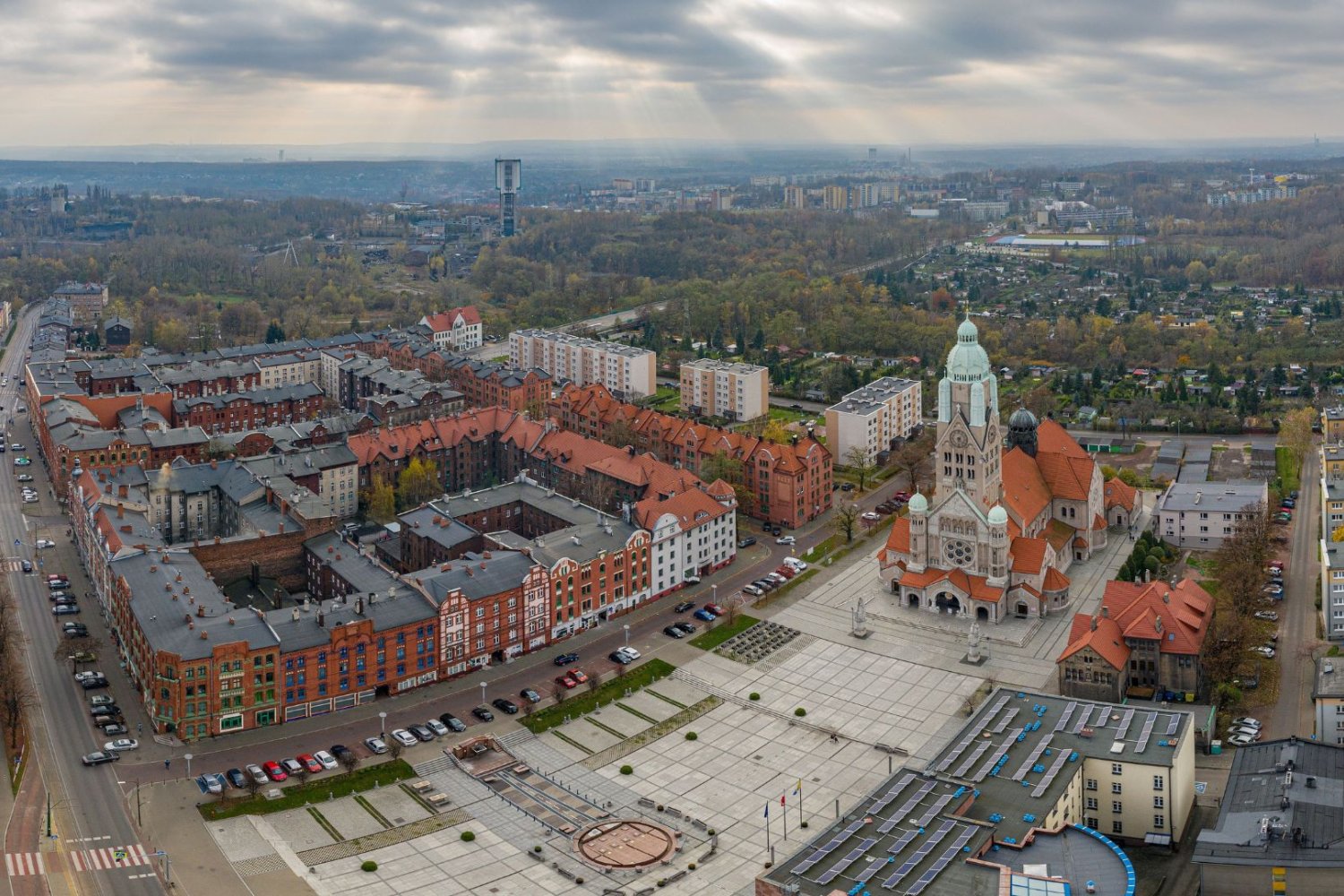 Centrum Rudy Śląskiej.