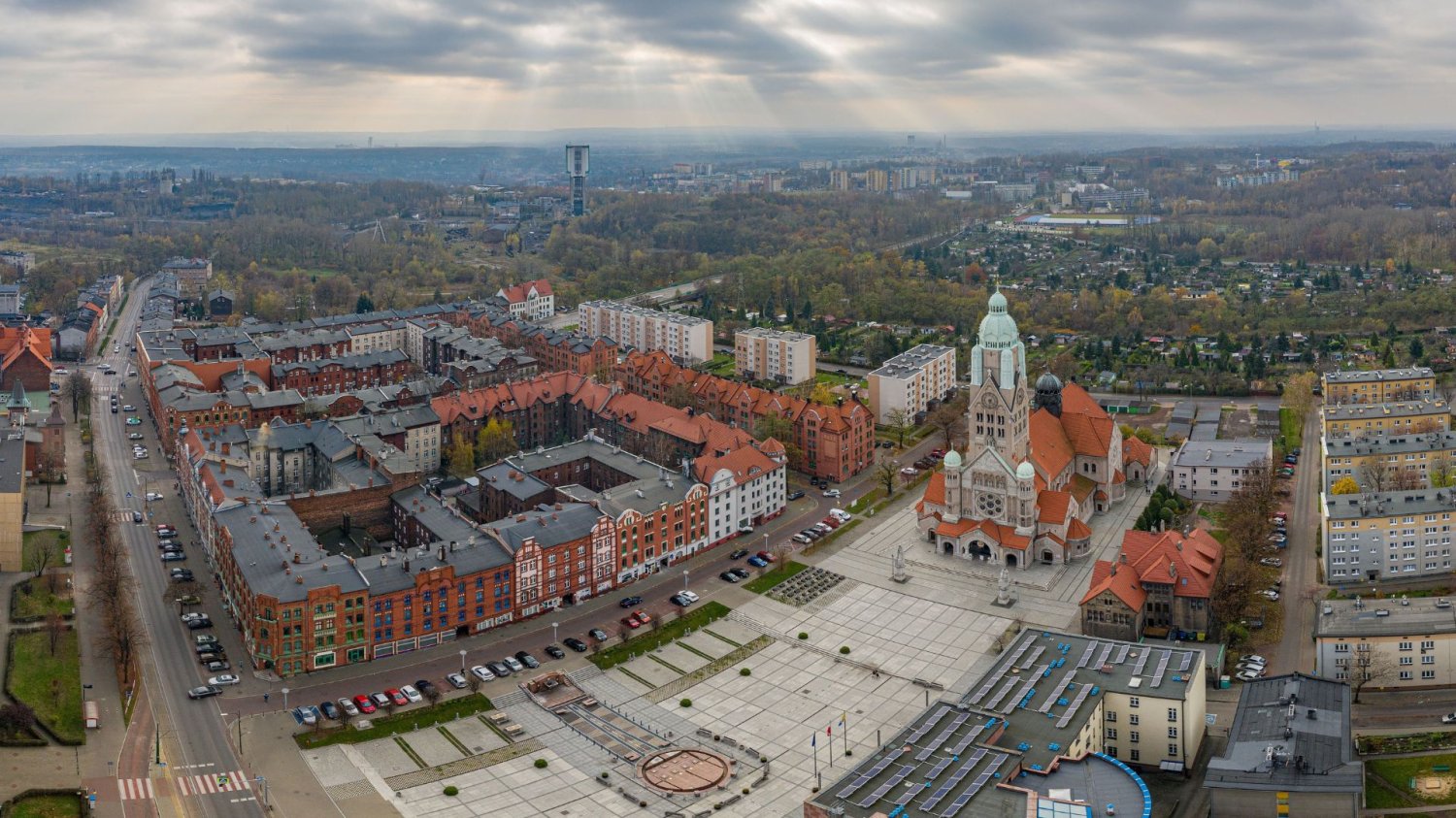 Centrum Rudy Śląskiej.