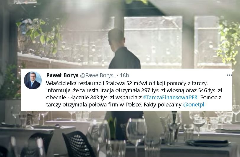 Restauracja broni się, że "odpowiedź na zadane na FB pytanie dotyczące spotu, została błędnie zinterpretowana".