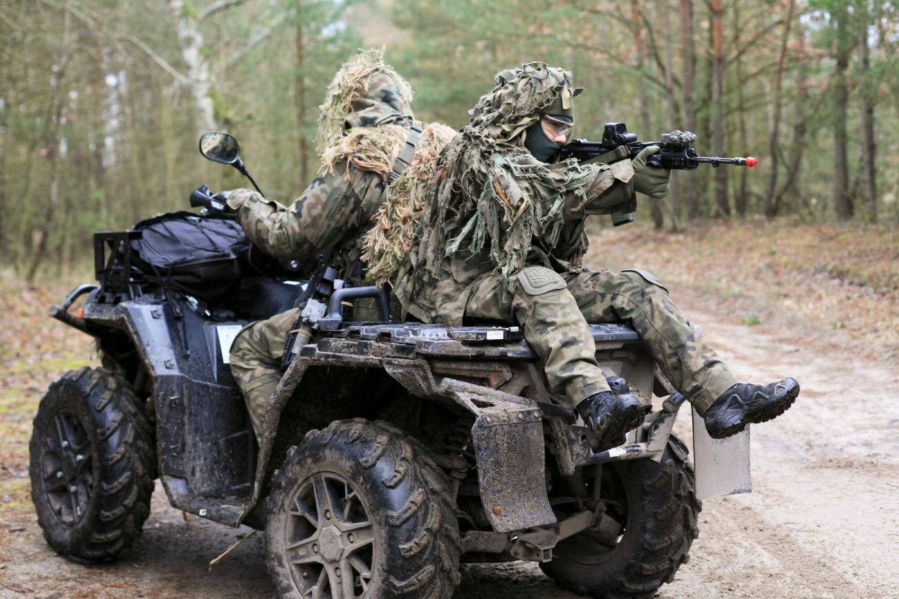 Żołnierze podczas ćwiczeń