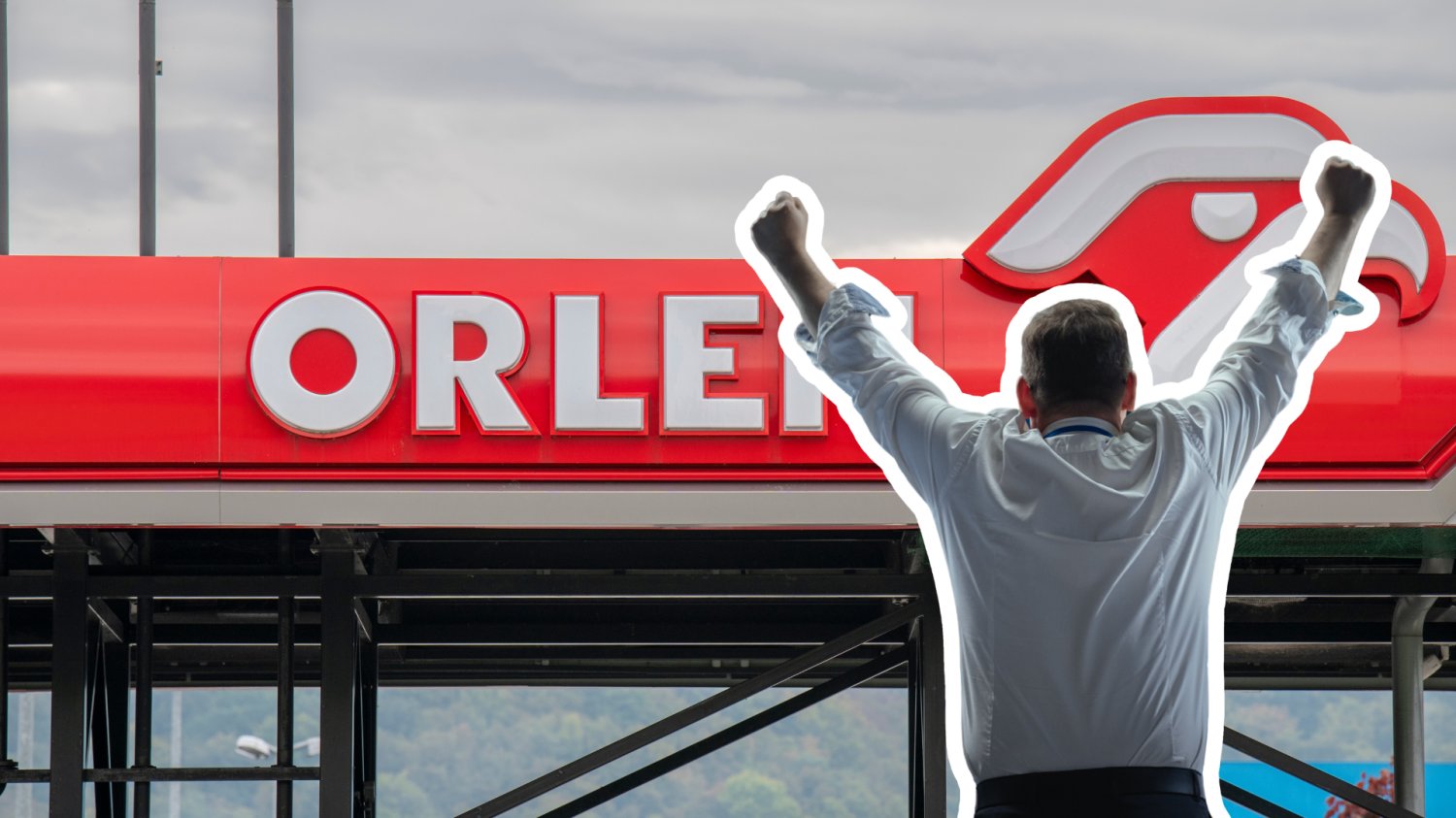 Logo Orlen i inwestor.