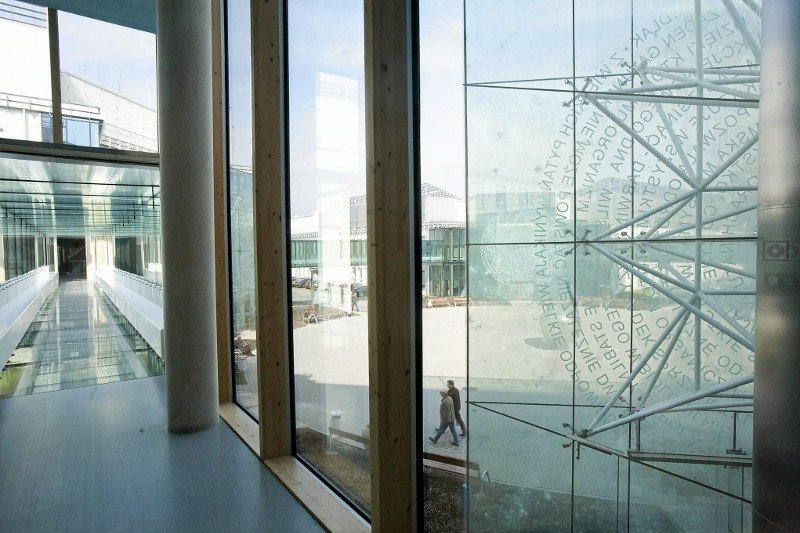 Kampus Uniwersytetu w Białymstoku.