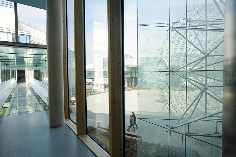 Kampus Uniwersytetu w Białymstoku.