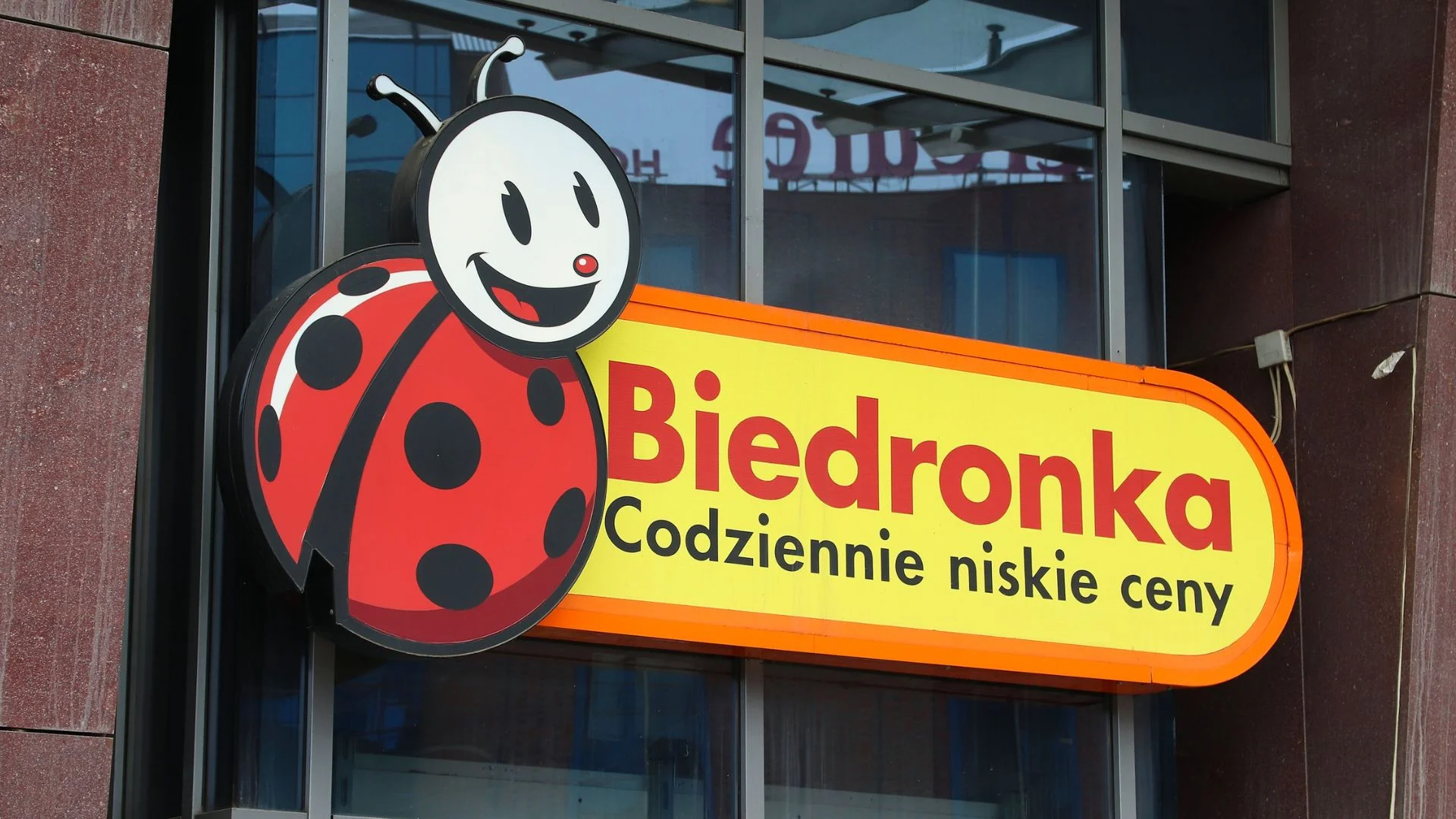 Biedronka tnie ceny od czwartku. Kilogram kawy dorwiesz taniej o 45 zł. Logo sklepu BIedronka.
