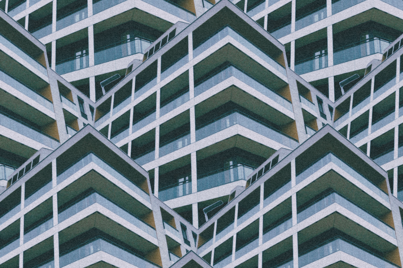 Kolaż nowych mieszkań.