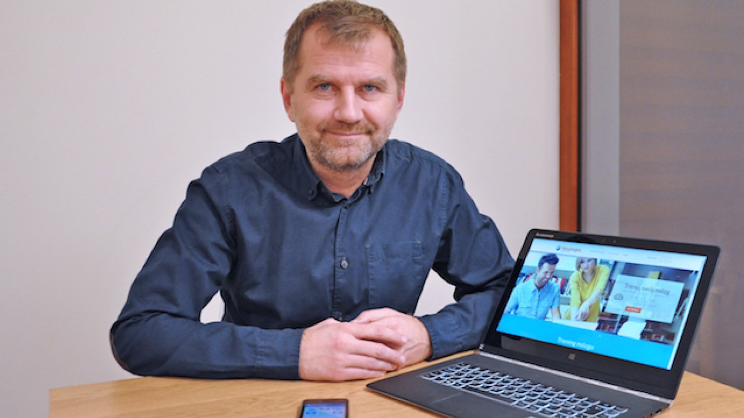 Olaf Furmanek, pomysłodawca i twórca Neurogry.