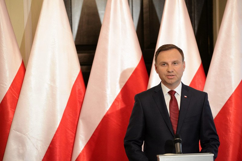 Prezydent Andrzej Duda.
