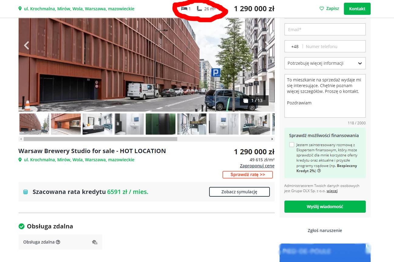 Ponad milion złotych za małe mieszkania.