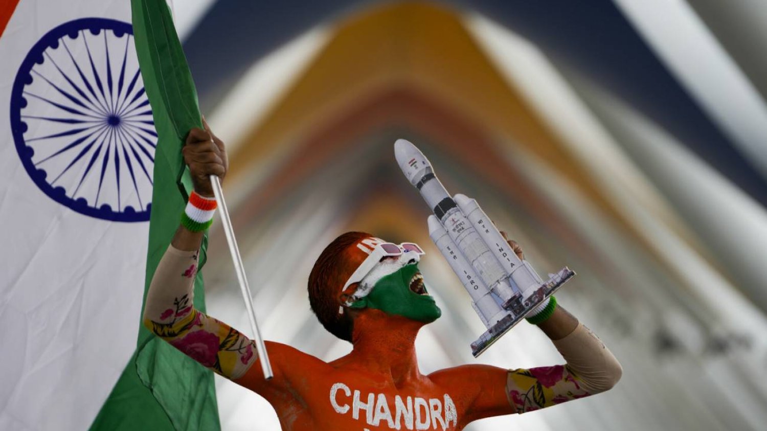 Sonda Chandrayaan-3 wylądowała na Księżycu.