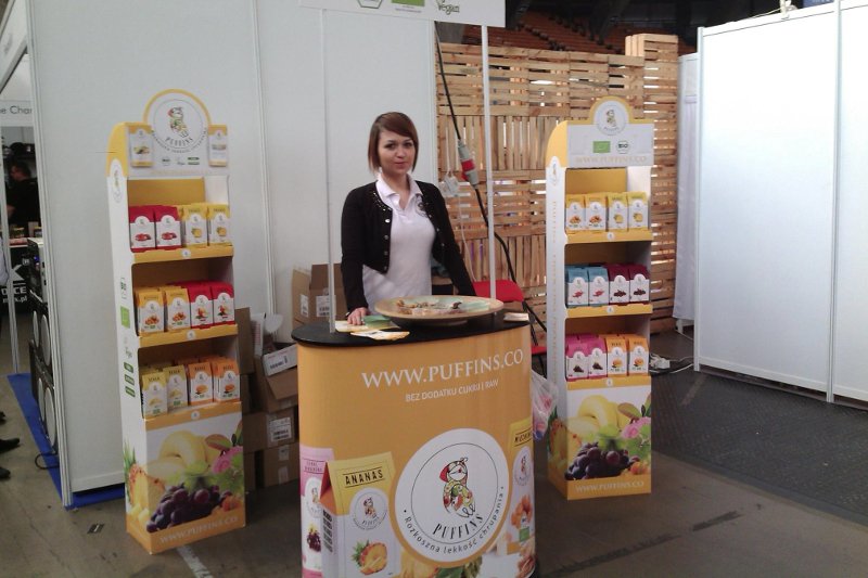 Opracowana przez firmę MicroFood technologia pozwoliła zaistnieć na rynku serii artykułów spożywczych zwanych puffinami. Teraz inni producenci będą mogli z niej skorzystać