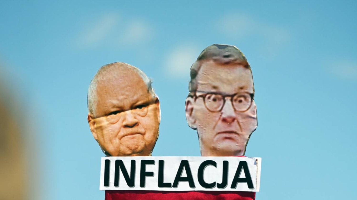 Baner z Marszu Wolności 4 czerwca 2023 roku.