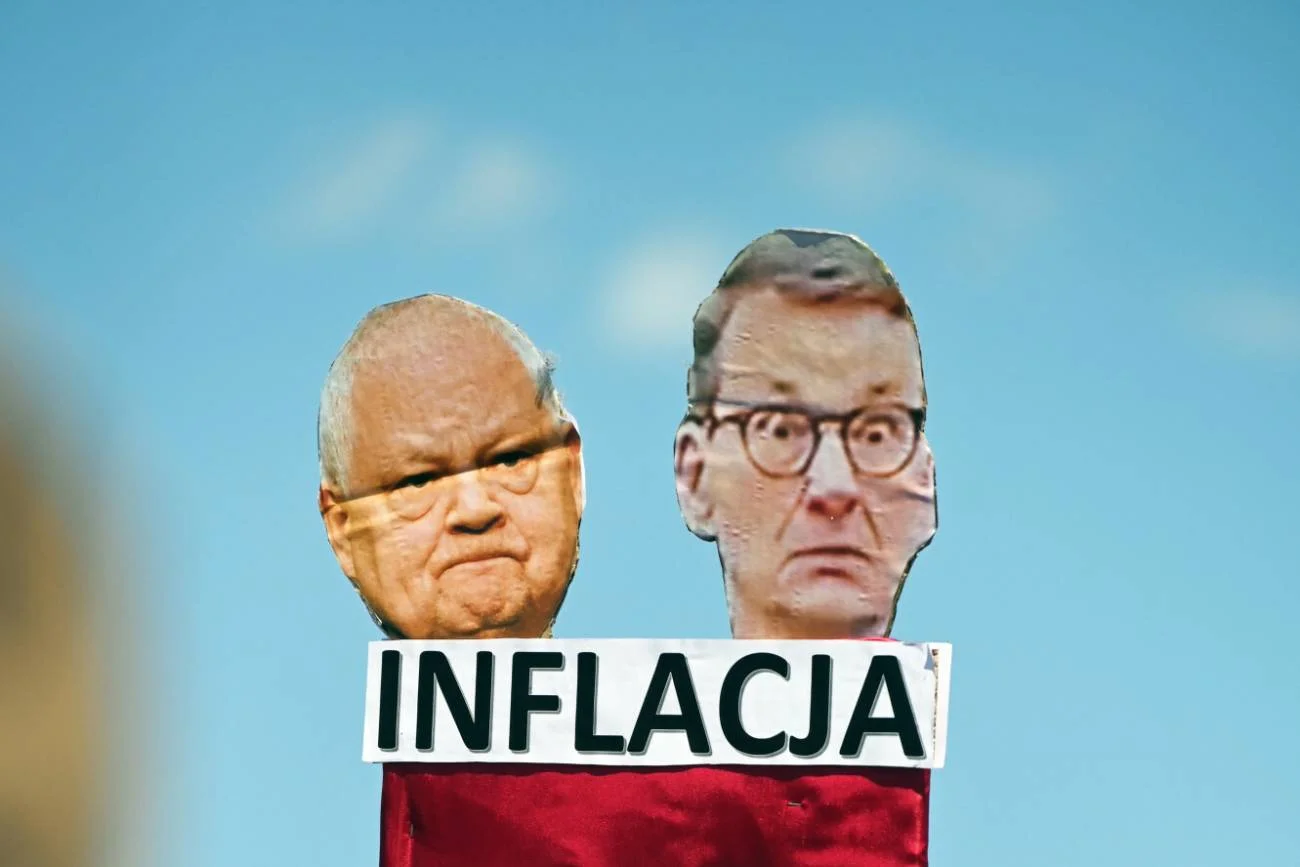 Baner z Marszu Wolności 4 czerwca 2023 roku.