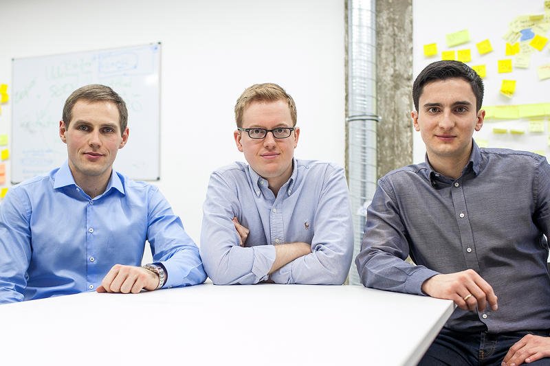 Założyciele KoalaMetrics, od lewej: Kamil Burczyk, Kamil Stanuch i Mateusz Pluta.