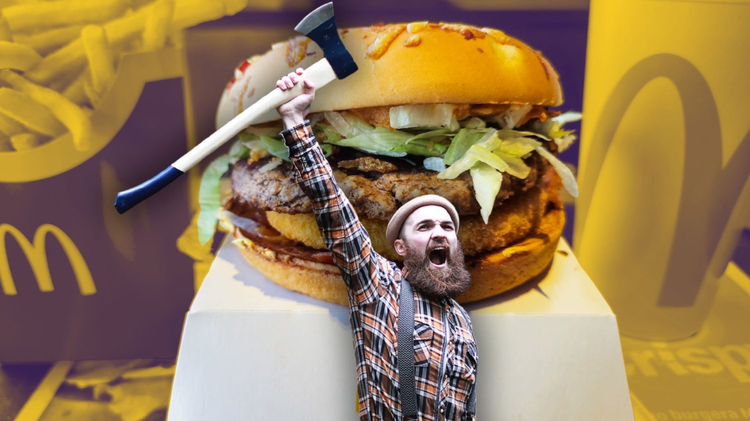 Kolejny rok, kolejna wojna o Burgery Drwala. Do boju weszła Biedronka Burger Drwala z McDonald's i faktyczny drwal. Sezon na tę kultową kanapkę rozpoczęto, konkurencja również.