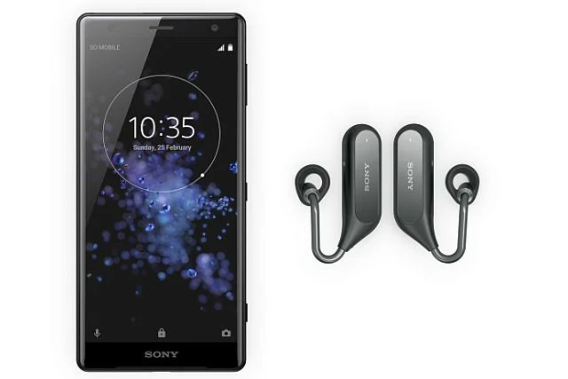 Sony Xperia XZ2 z zestawem słuchawkowym Ear Duo