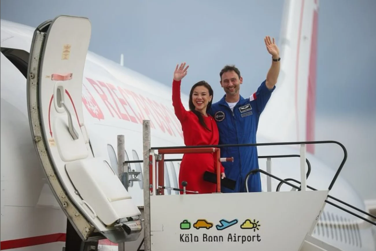 Sławosz Uznański-Wiśniewski wrócił z kosmosu. Tak Polska go przywitała