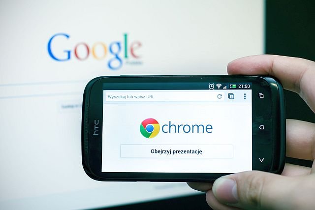 Programiści Google’a postanowili umieścić Chrome’a w oficjalnym sklepie Microsoftu. Udało im się dodać tam swoje logo i link do pobrania przeglądarki