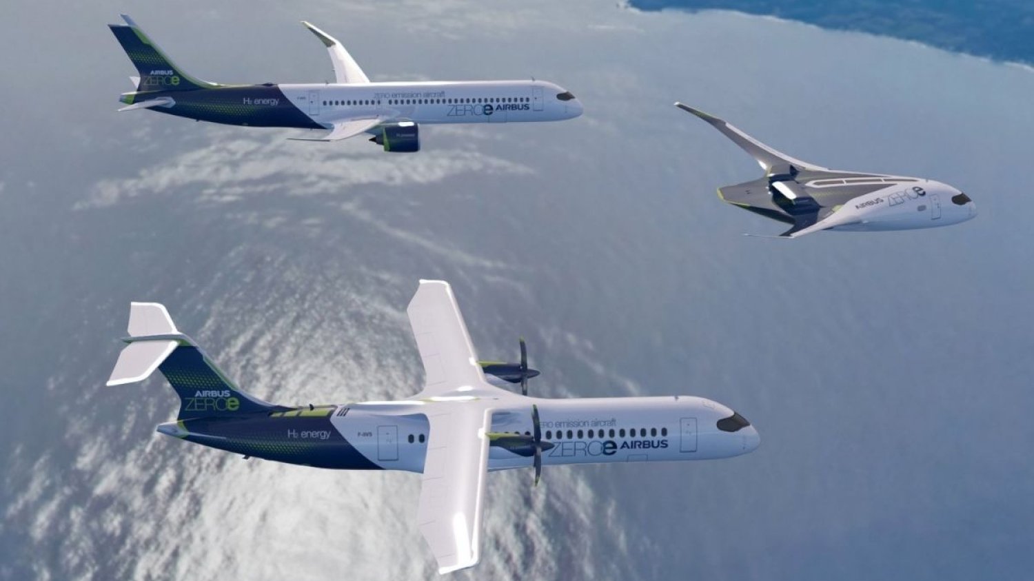 Airbus zaprezentował wodorowe samoloty