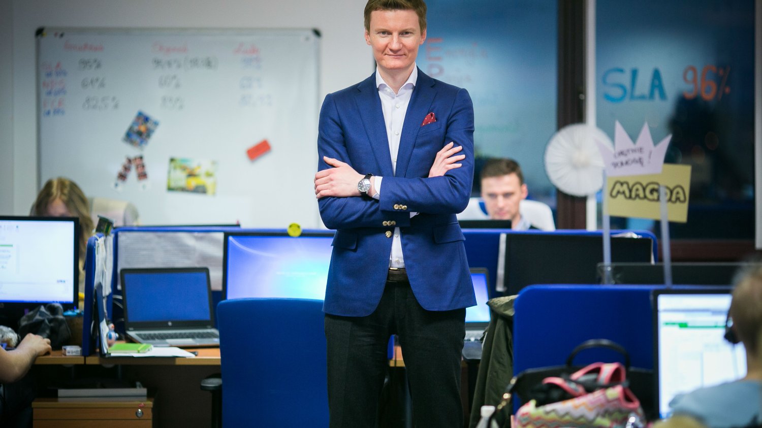 Loukas Notopoulos - od 2012 prezes Vivus Finance, jednej z największych firm zajmujących się pożyczkami pozabankowymi w Polsce.