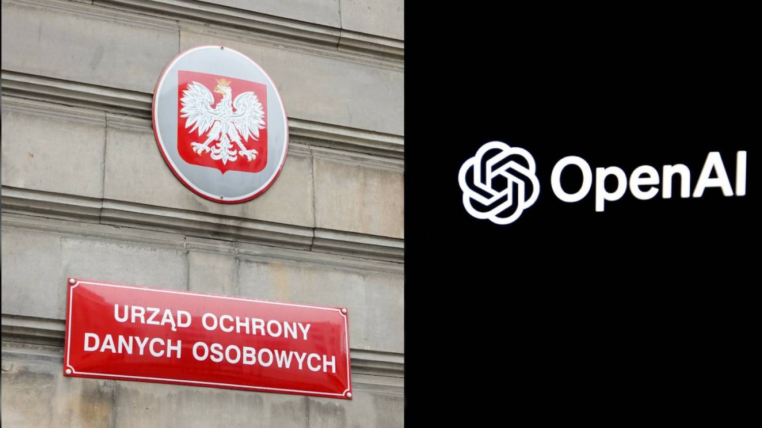 Logo OpenAI i UODO.