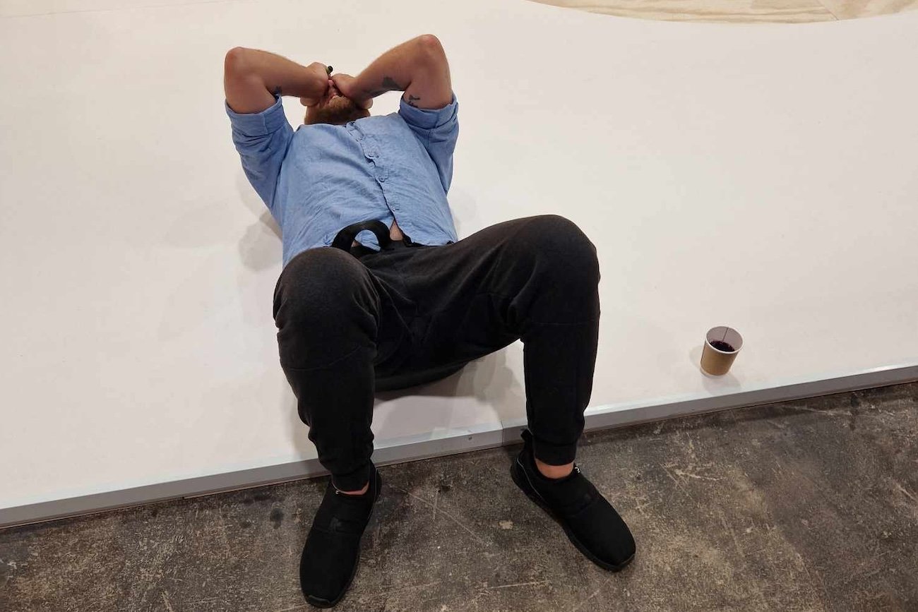 Oto Polak, który wydał książki Jona Fossego.