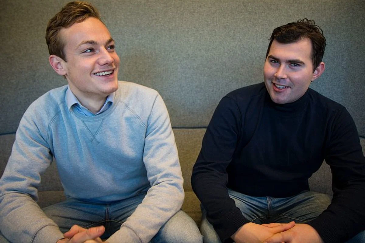 Henry Wynaendts i Vincent Hus, założyciele Flymble