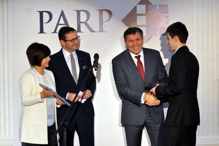 Wręczenie nagród w konkursie Akademicki Mistrz Innowacyjności