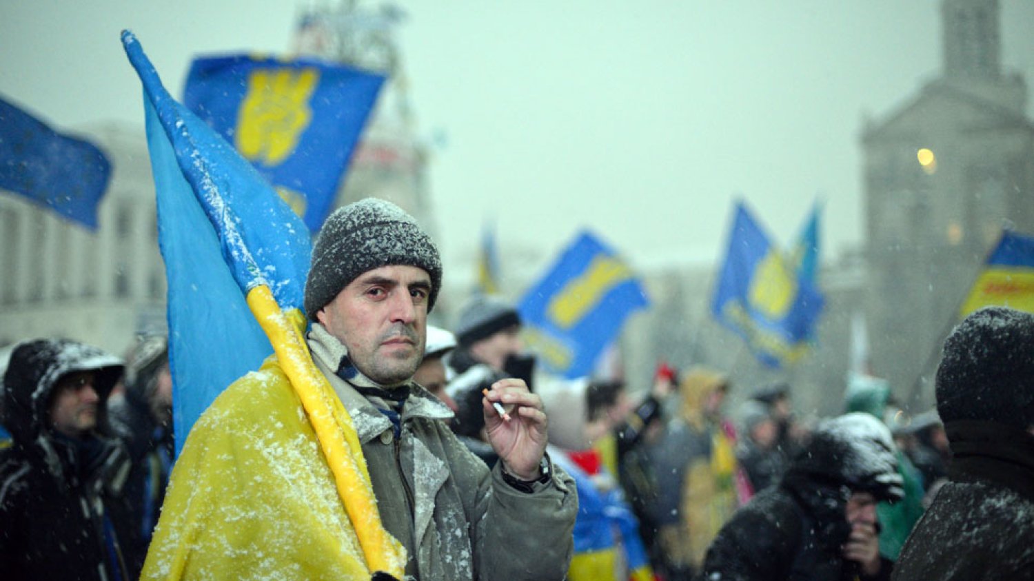 Euromajdan w Kijowie. Fot. Ivan Bandura/Flickr