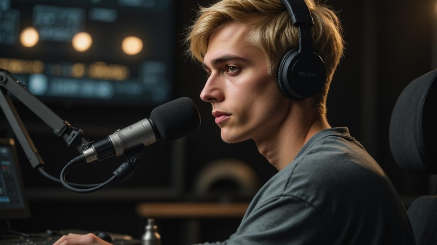 Alex Szulc. Zdjęcie zostało wygenerowane przy wsparciu sztucznej inteligencji. Jest to część projektu badawczego nad wykorzystaniem AI w kulturze i w mediach/ OFF Radio Kraków