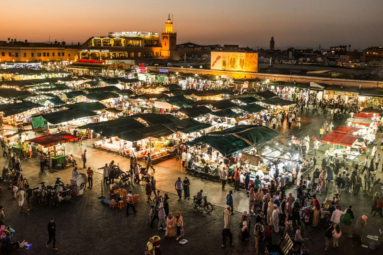 Marrakech, Maroko.