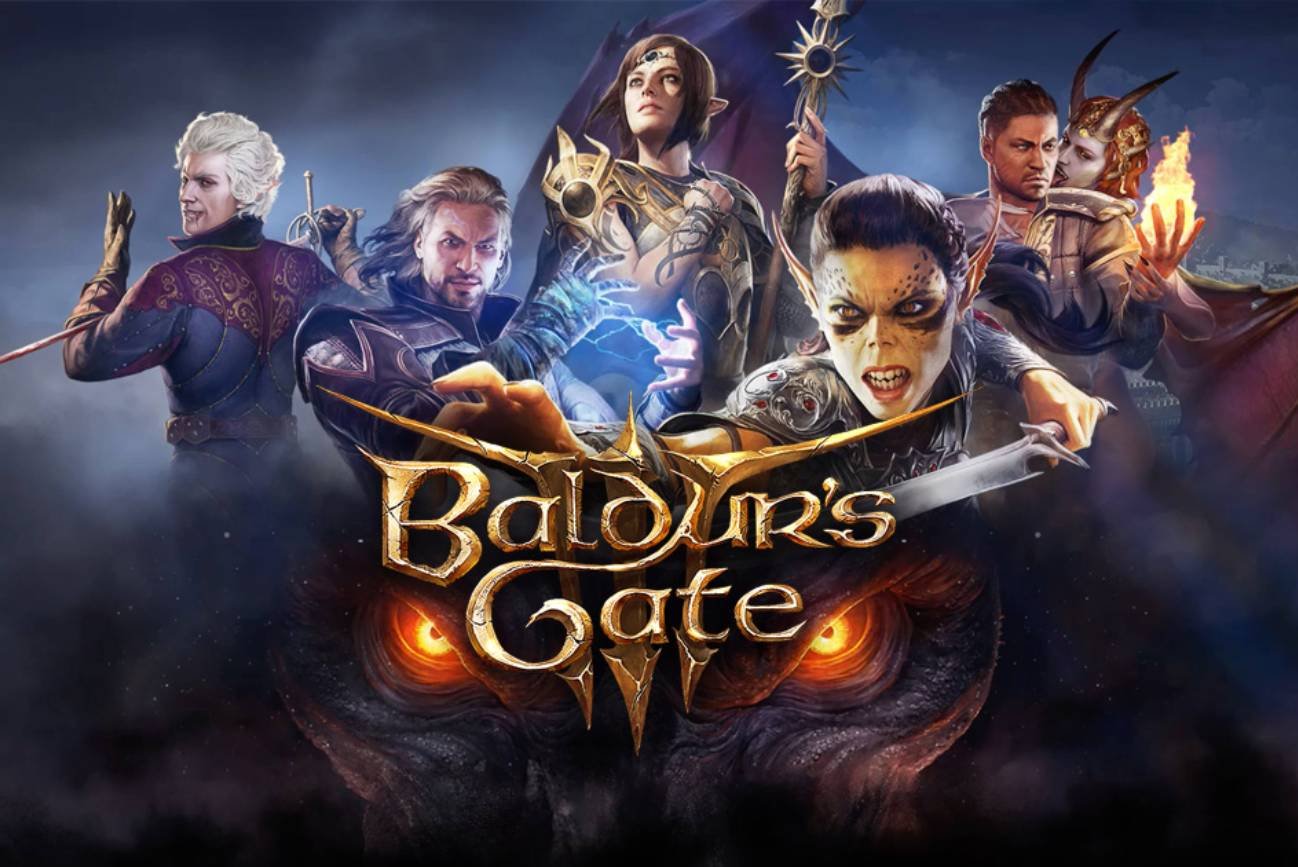 Grafika przedstawiająca postacie towarzyszy z gry.