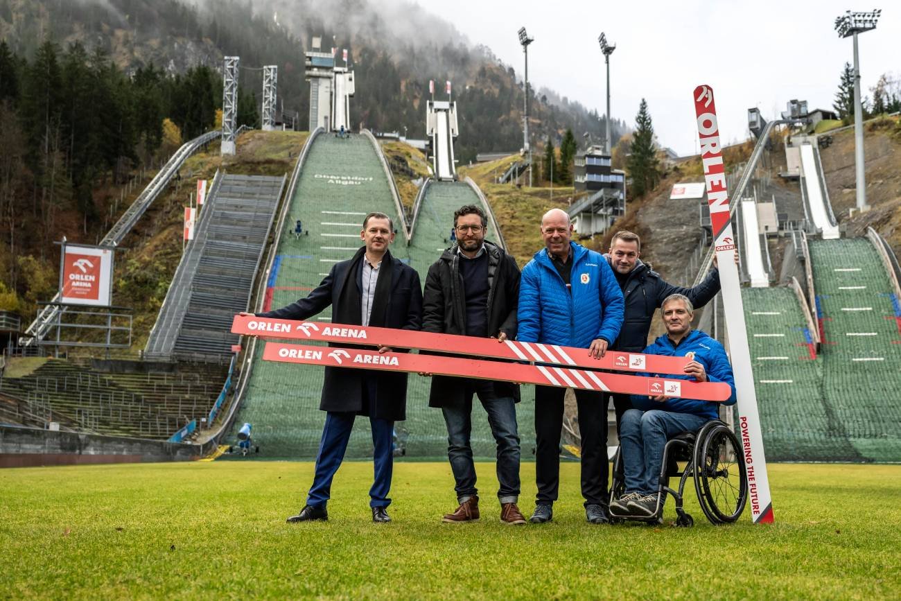 Orlen sponsorem skoczni w Oberstdorfie.