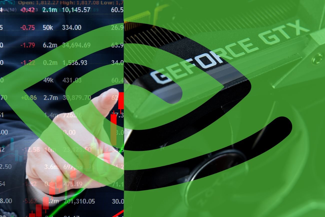 Akcje Nvidii odnotowały drobny spadek.