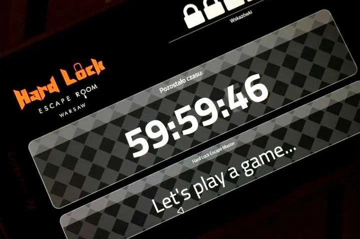 Gracze Escape Room mają 60 minut na rozwiązanie szeregu zagadek by się wydostać z zamkniętego pokoju
