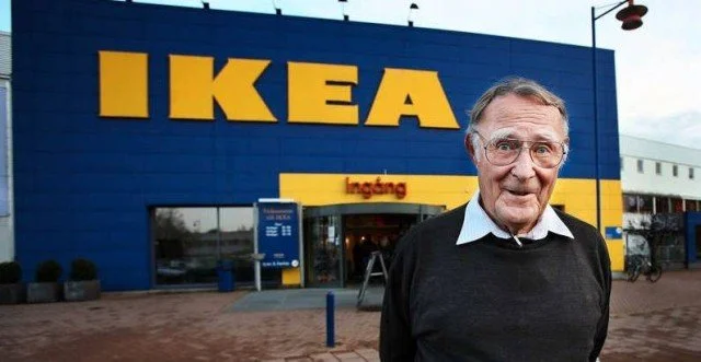 Ingvar Kamprad, założyciel grupy IKEA