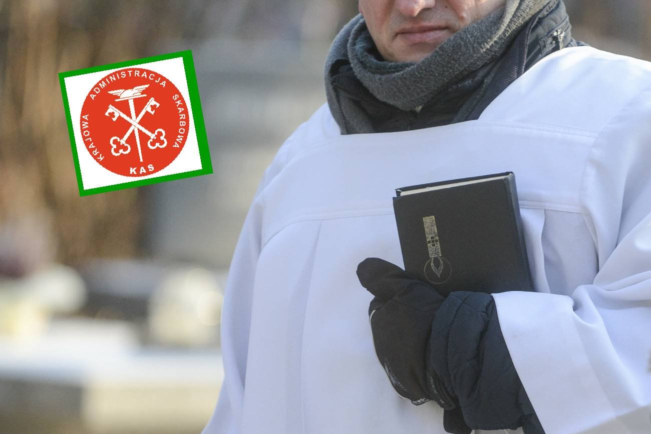 Zarobki duchownych w KAS.