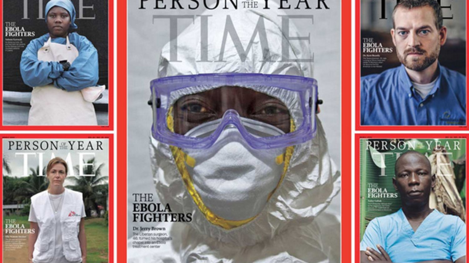 Ludzie Roku według magazynu "The Time" to walczący z ebolą