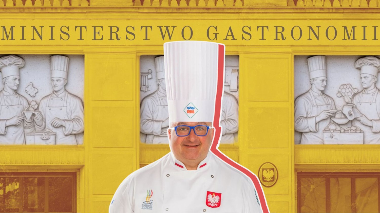 Krzysztof Szulborski i wizualizacja Ministerstwa Gastronomii. Prezes SKP wystosował list do premiera o utworzenie nowego resortu.