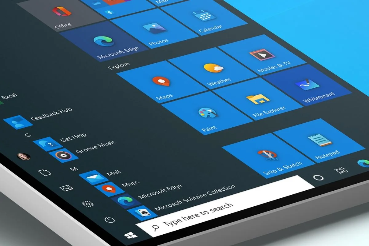 U pierwszych użytkowników pojawiły się już pierwsze ikony z systemu Fluent Design.