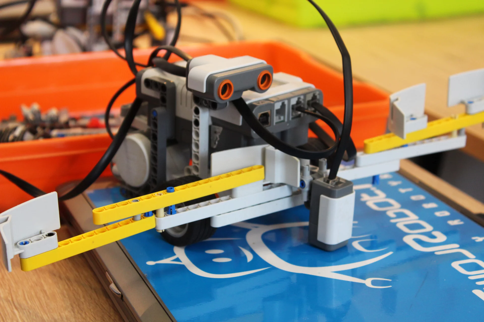 Działający robot jest najlepszą nagrodą za ciężką pracę