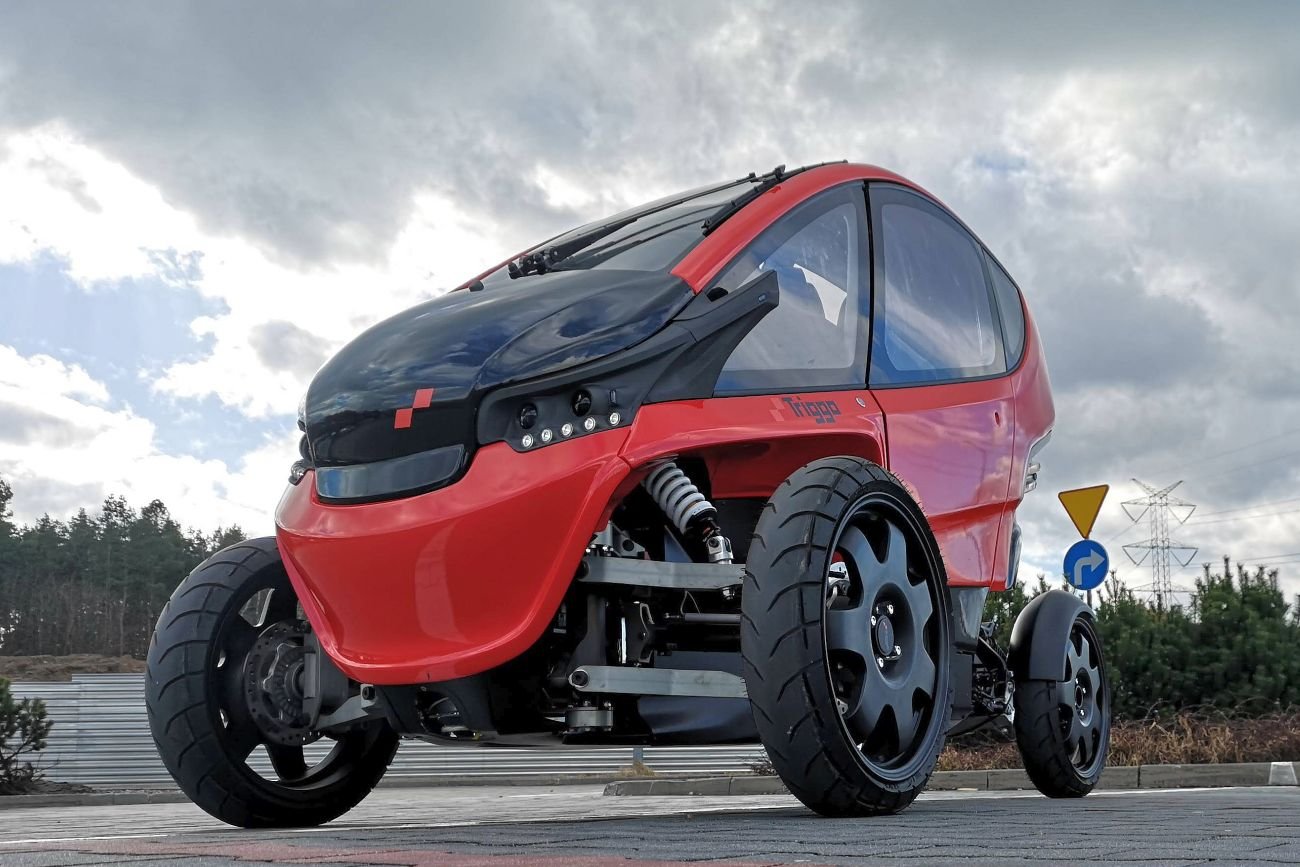 Triggo jest już w pełni funkcjonalnym, jeżdżącym prototypem. Ciągle powstają nowe egzemplarze