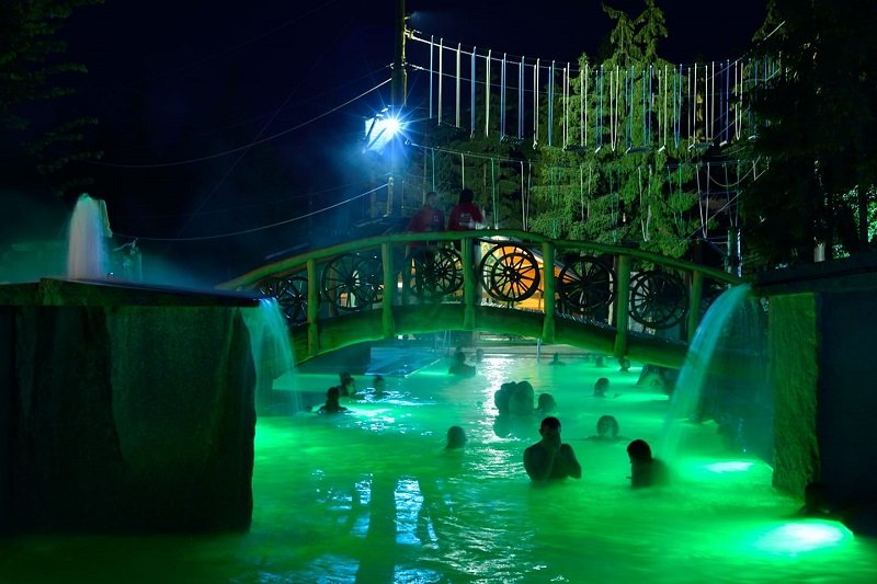 Termy Gorący Potok. Zdjęcie wykonane we wrześniu 2020.