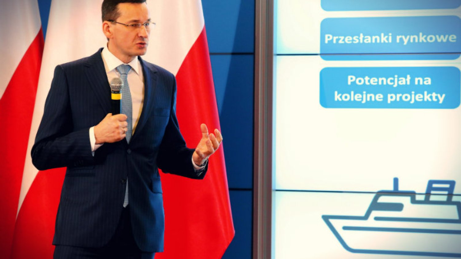 Mateusz Morawiecki podczas prezentacji planu odpowiedzialnego rozwoju