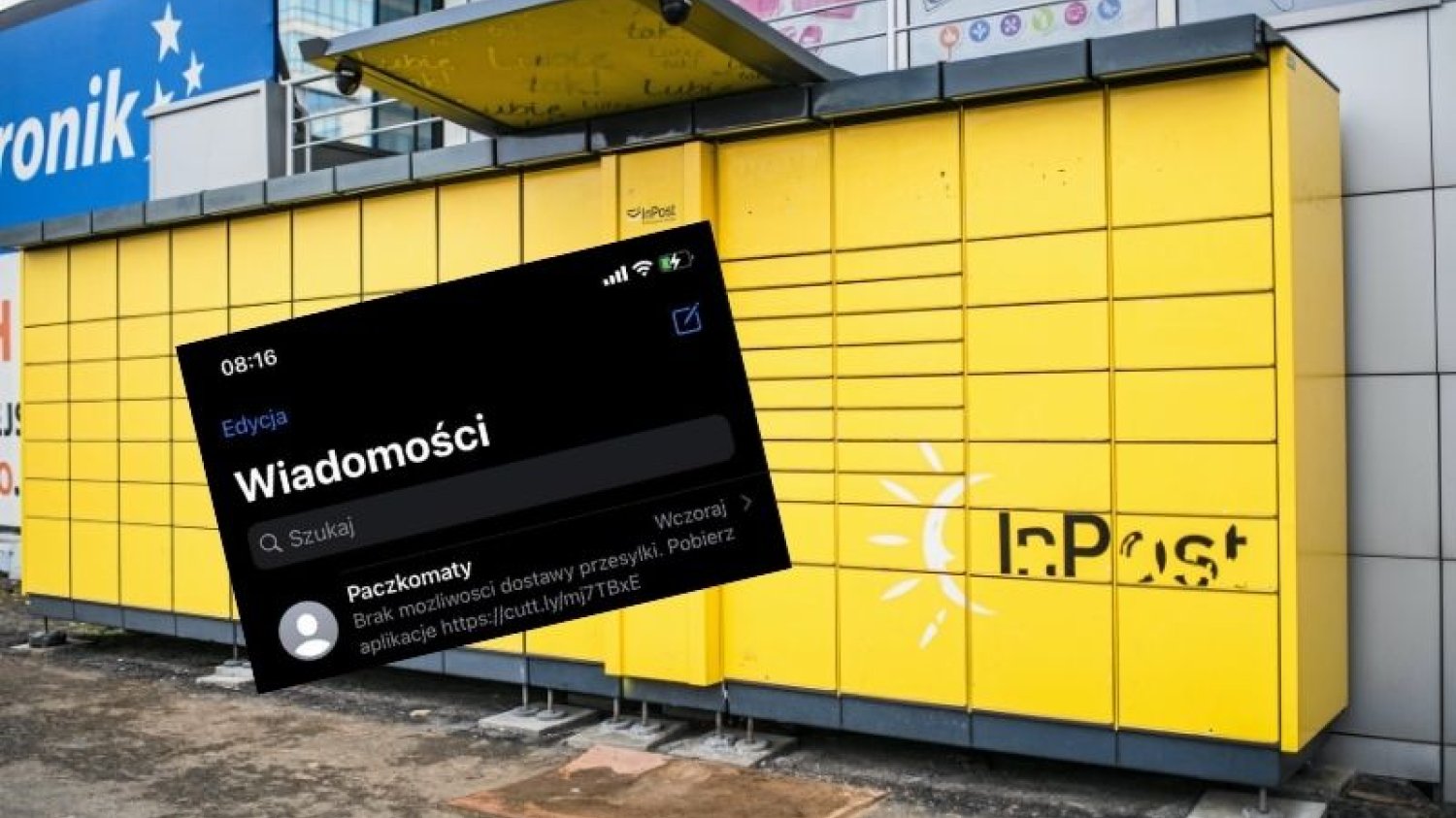 Oszuści podszywają się pod popularne Paczkomaty InPost.