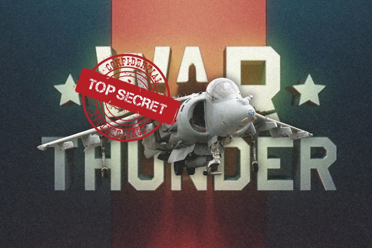 AV-8B Harrier i logo War Thunder.