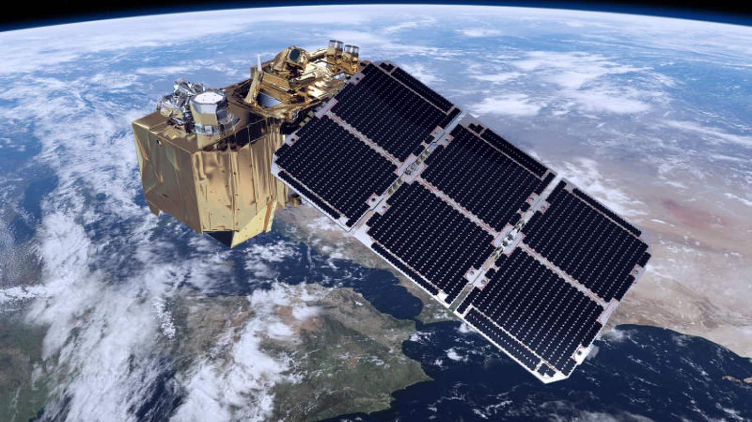 Satelita Sentinel-1A wchodzący w skład systemu Kopernik.