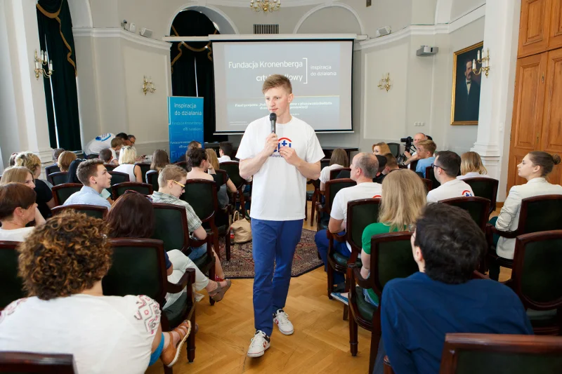 Fundacja Kronenberga przy Citi Handlowy realizuje szereg wartościowych projektów. Na zdjęciu prezentacja "Citi Skills Marathon. Policz się".