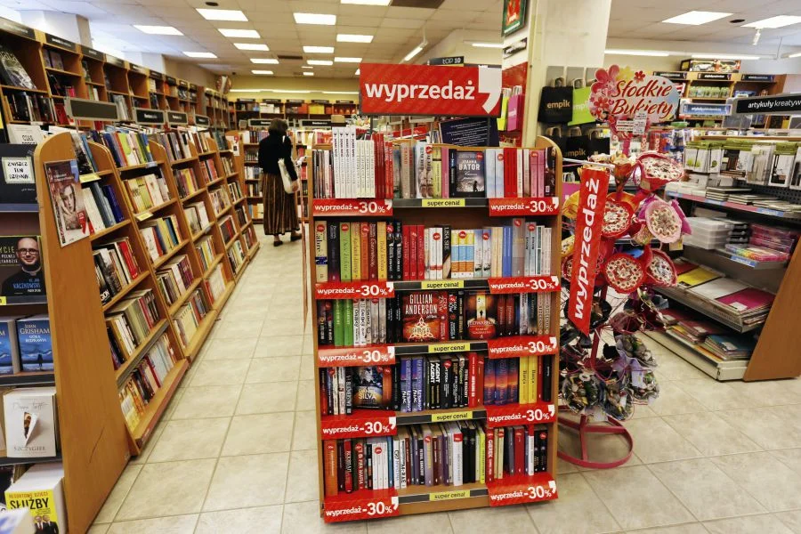 Księgarnia Empik w Kielcach.