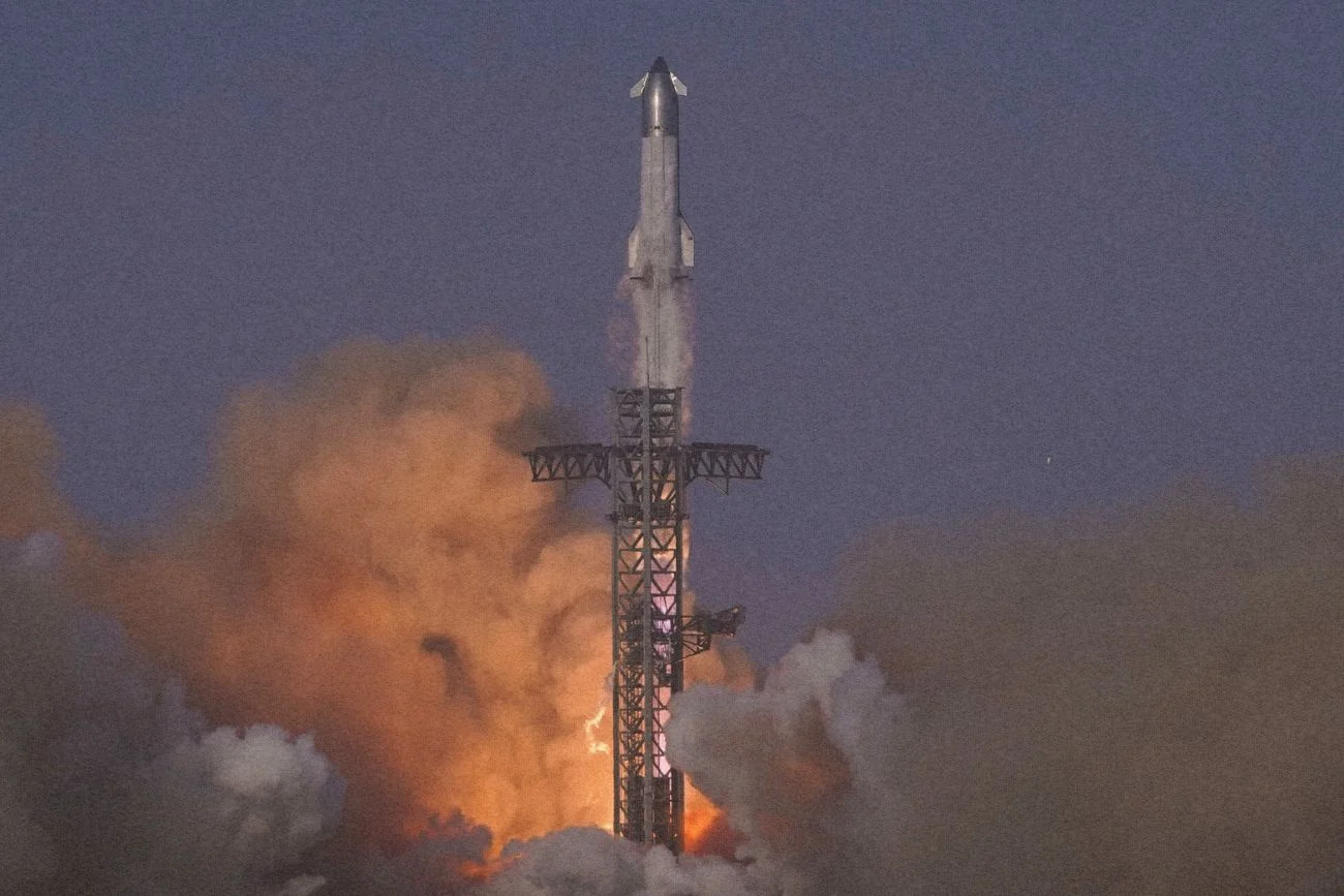 Start Starship 27 maja 2025 roku.